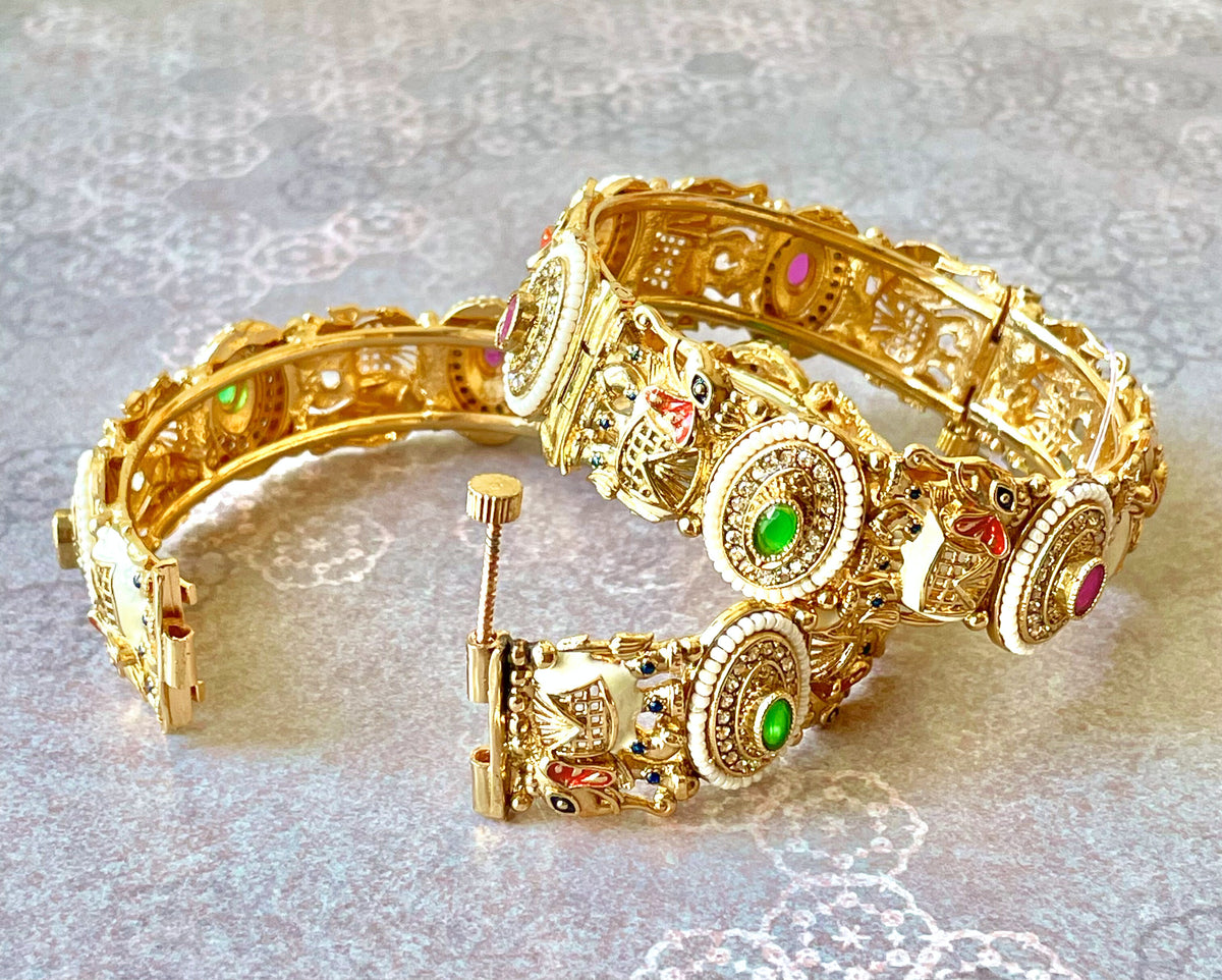 Gaj Meenakari Style
